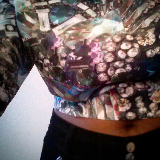 Recent Boston find. #SFFashion #ootd #latergram #weirdbellybutton #WhatIWore